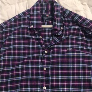 Purple Vineyard Vines Button Down